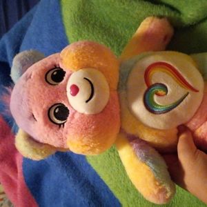 Multi colored cear bear